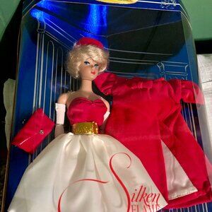 Vintage 1997 Mattel Silken Flame Barbie Collector Edition 1962 Reproduction Doll